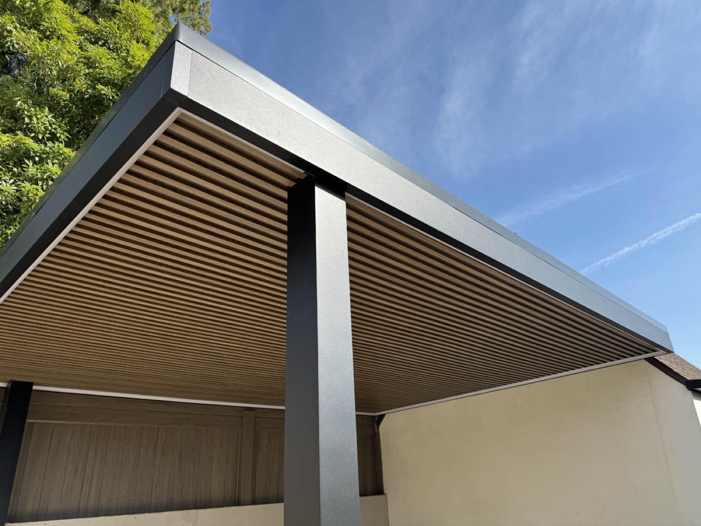 Aluminum patio cover