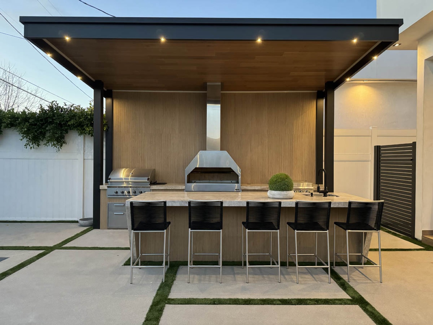Aluminum patio cover