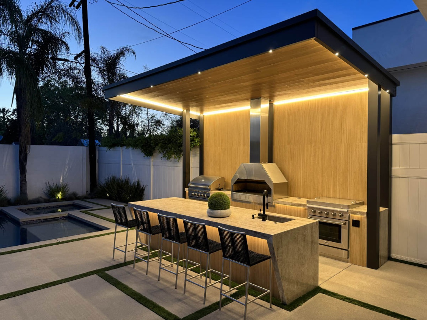 Aluminum patio cover