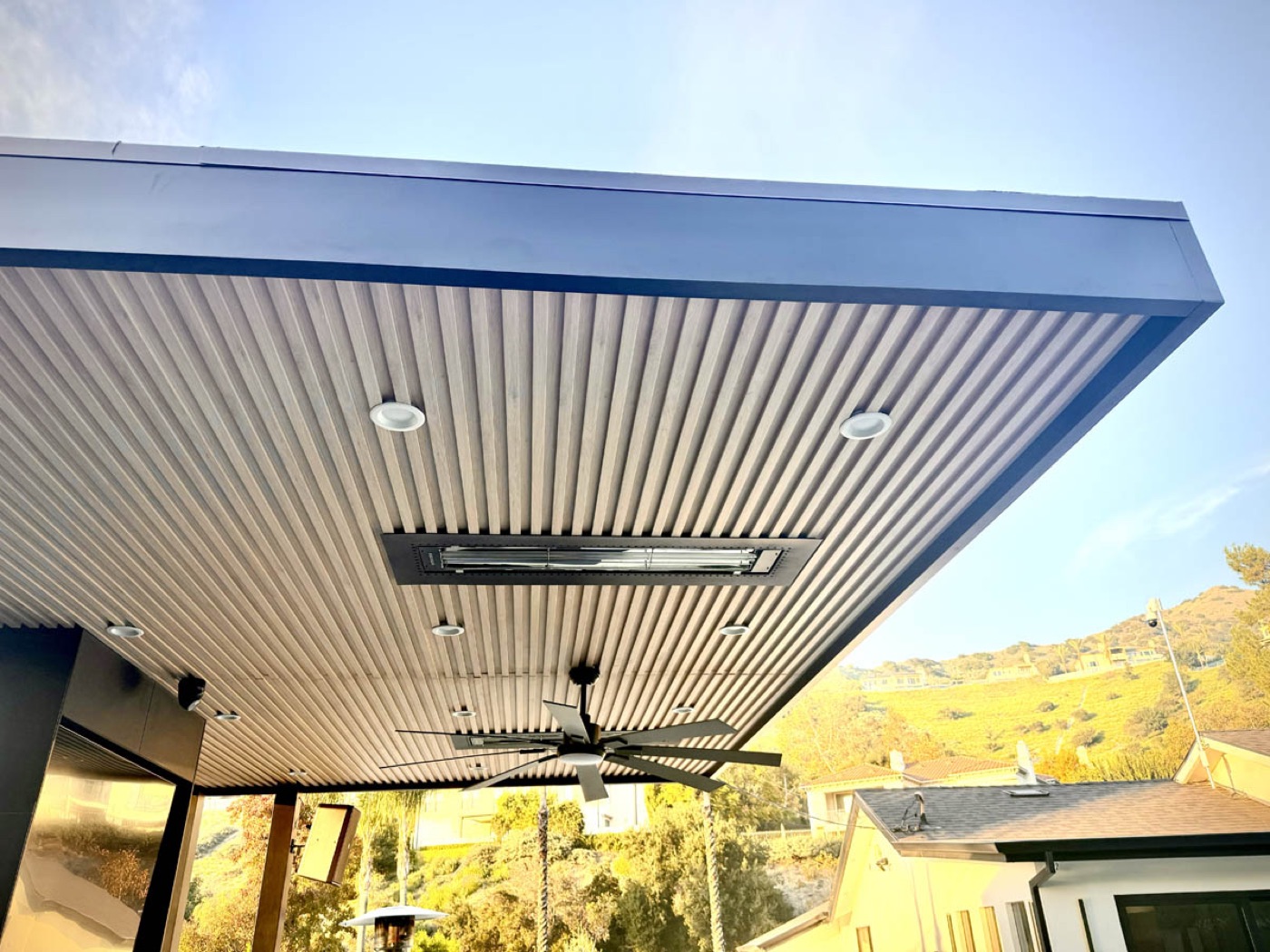 Aluminum patio cover