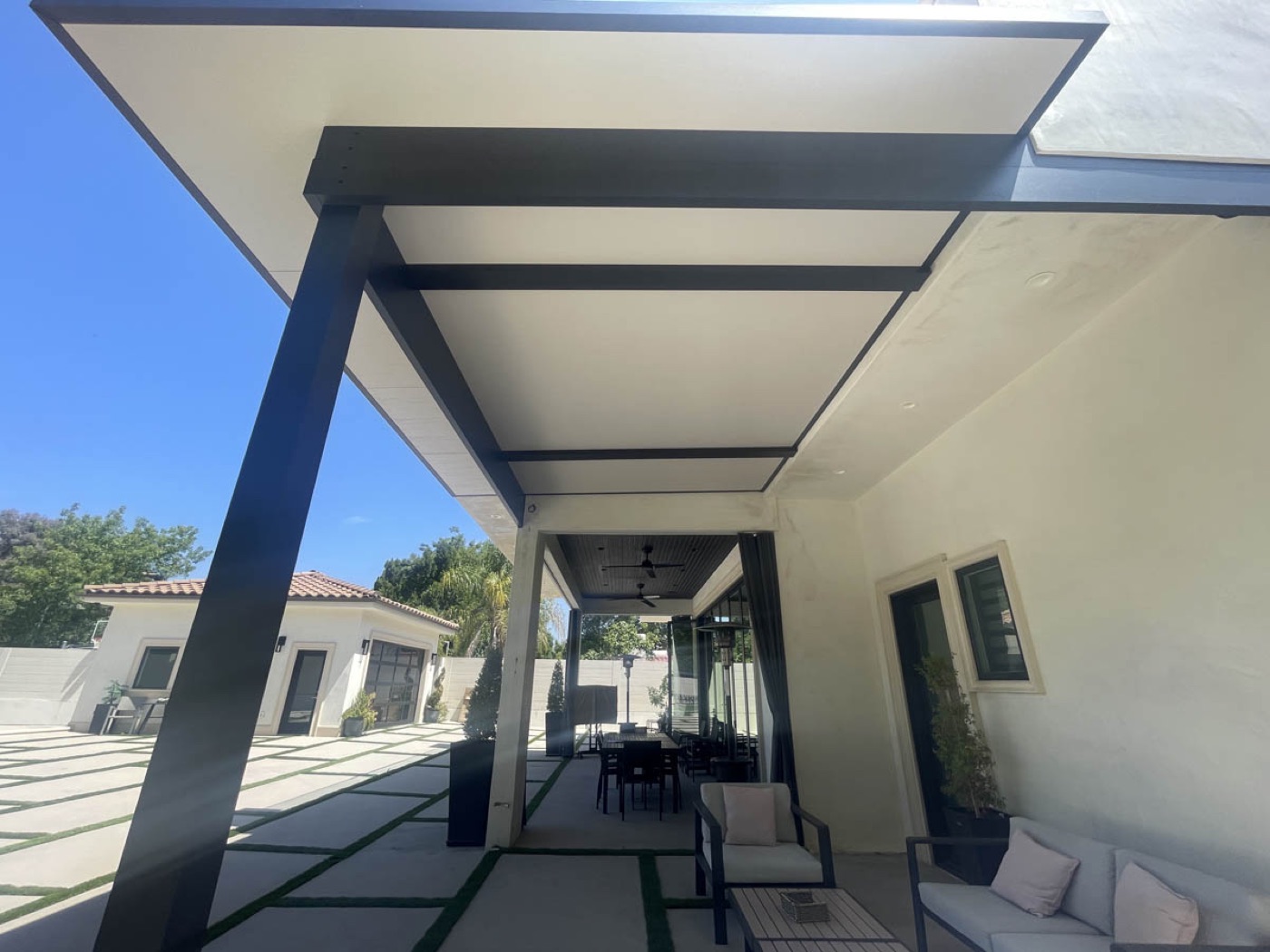 Aluminum patio cover