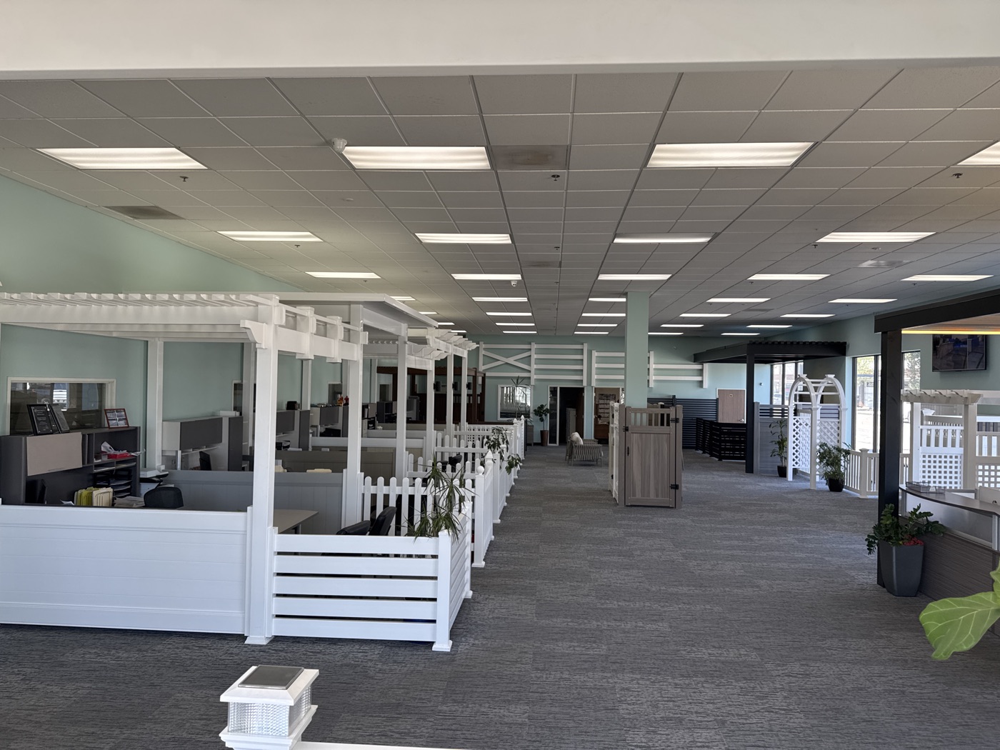 Showroom interior